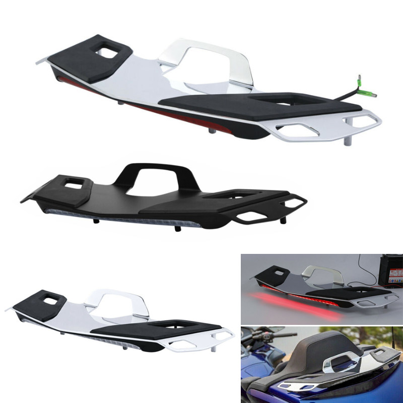 适用本田金翼gl1800巡航版改装尾箱行李架货架高位刹车灯18-20年