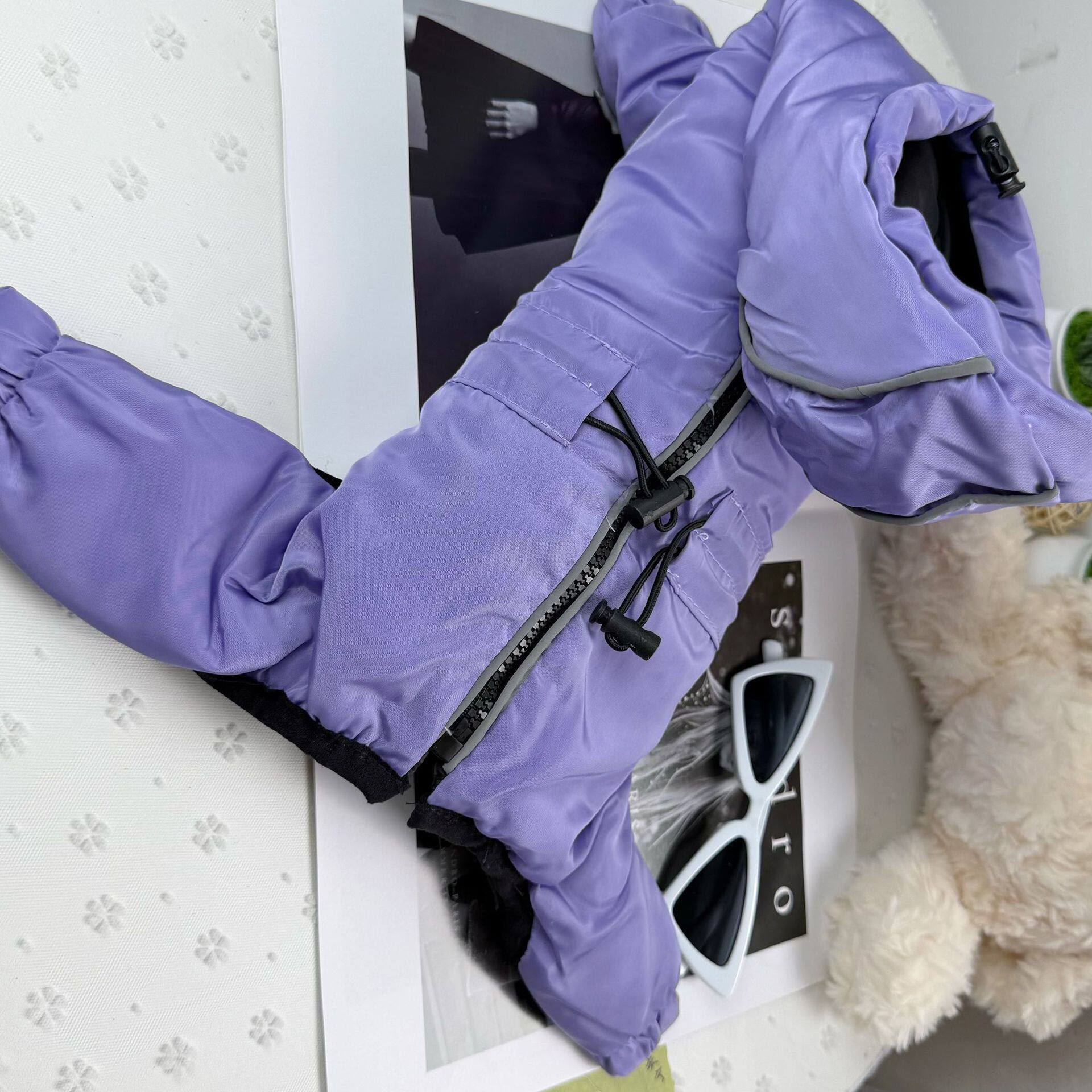 防寒腊肠犬宠物衣服秋冬高领棉服