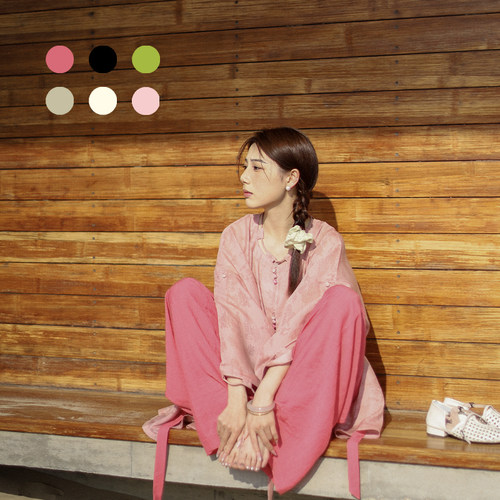 杉水集汉元素定陵裤多色百搭