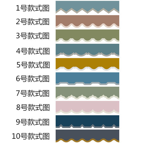 现代简约卧室飘窗帘头模板平幔窗帘头幔帘头眉头款式平幔尺1米长