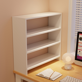 书架桌面置物架工位桌上多层收纳书桌架子靠墙书柜飘窗书架省空间