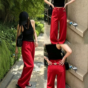 欧洲站2026冬季新款DT.Dong字母标口袋羊毛混纺加厚休闲裤女8855