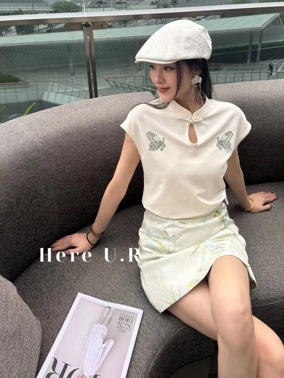 棉2025夏季镂空时尚套装