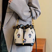 北包包水桶包包女2024新款 女包腋下包小众单肩斜挎包手提休闲小包