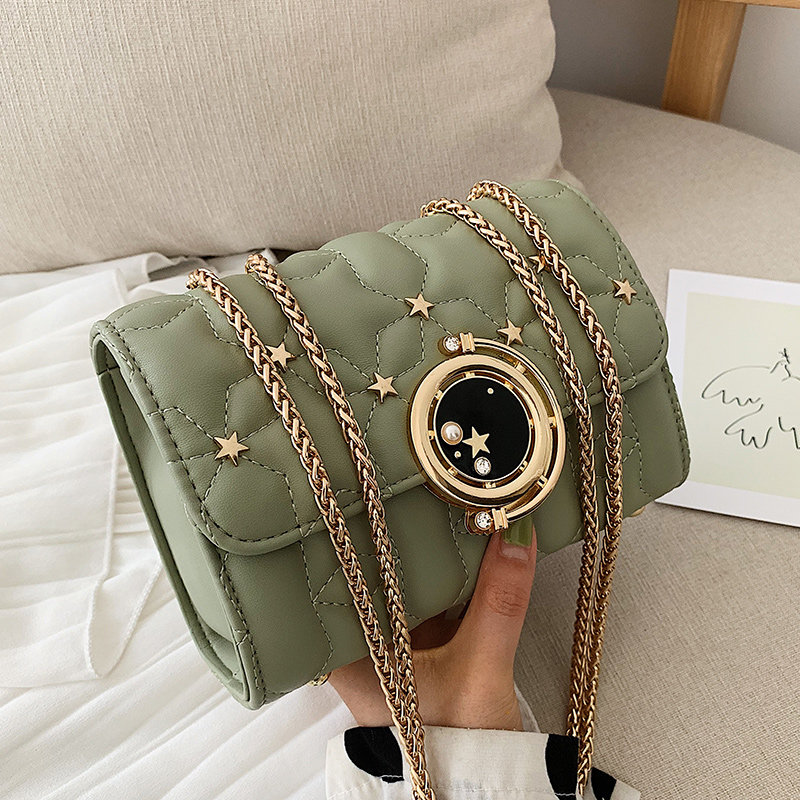 北包包小包包女2020新款潮网红斜挎包洋气链条韩版百搭简约小方包