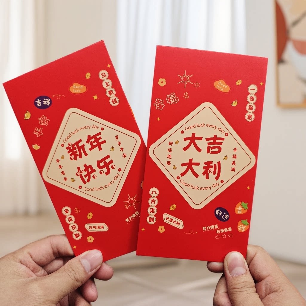 马年红包袋2026新年拜年春节压岁钱新款国潮个性创意红年通用批发