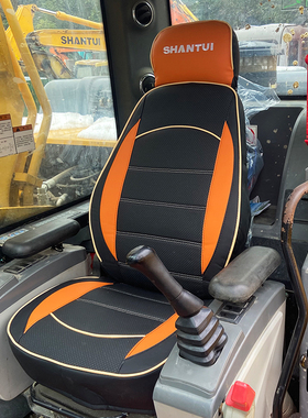 山推挖土机座椅套山推SE60 SE210W SE215专用挖掘机驾驶室坐垫套