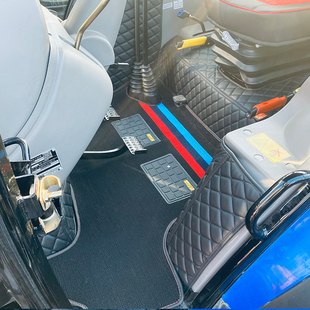 国四英轩YJ2004 YM2404拖拉机脚踏垫巴博斯1004全包围脚垫 YH2204