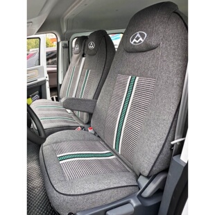 上汽大通大拿V1t1新能源封闭货车坐垫套大拿v1双排面包客车座椅套