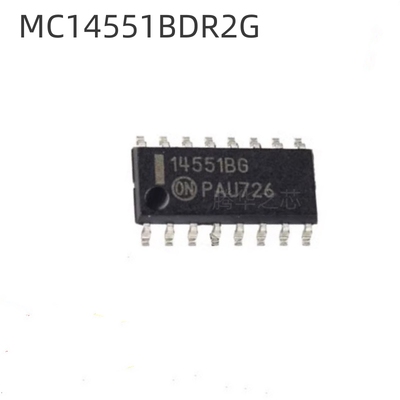 全新 丝印14551B MC14551BDR2G 封装SOP16模拟开关芯片多路复用器