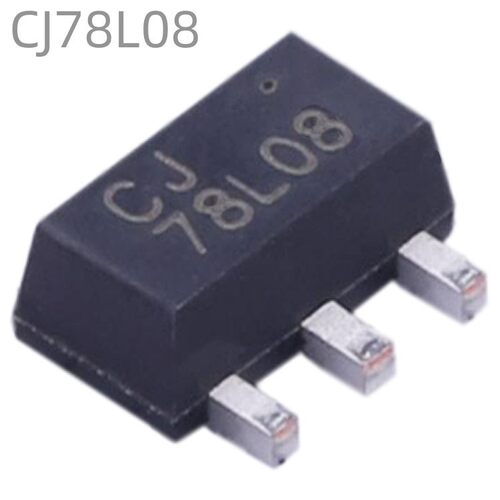 全新CJ78L08原装CJ长电35V500mA三端稳压8.0V固定输出稳压器SOT89