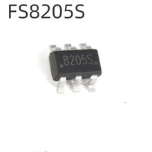 晶振电容电阻电感配套 FS8205S 丝印8205S 锂电池保护芯片SOT23-6
