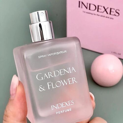 INDEXES索引女士香水粉色浪漫邂逅清新茶香学生平价小众香水50ml
