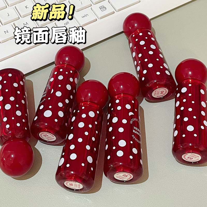 HERORANGE绮丽朱颜镜面唇釉持妆