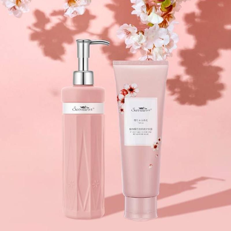 小芈洗发水植物滋养修护氨基酸清爽控油生姜洗护套装发膜
