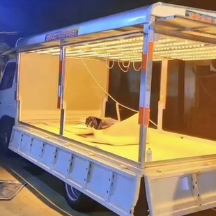 灯带夜市摆摊专用侧光源灯条12v24v水果车厢防雨超亮LED灯条