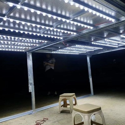 12v专用夜市摆摊加亮双排144灯LED灯管散光高亮小吃车灯箱led灯带