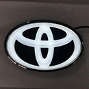 新款 汉兰达亚洲龙CHR塞纳亚洲狮LC300动态流光车标灯适用于丰田车