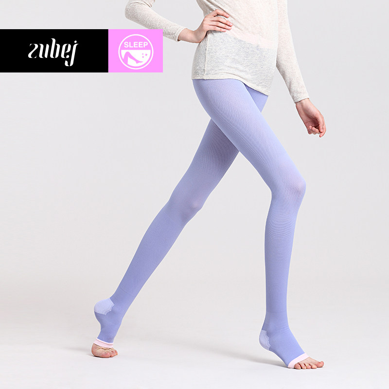 足倍健480D睡眠袜连裤袜秋冬美腿袜 瘦腿袜 防勾丝空调袜子女正品