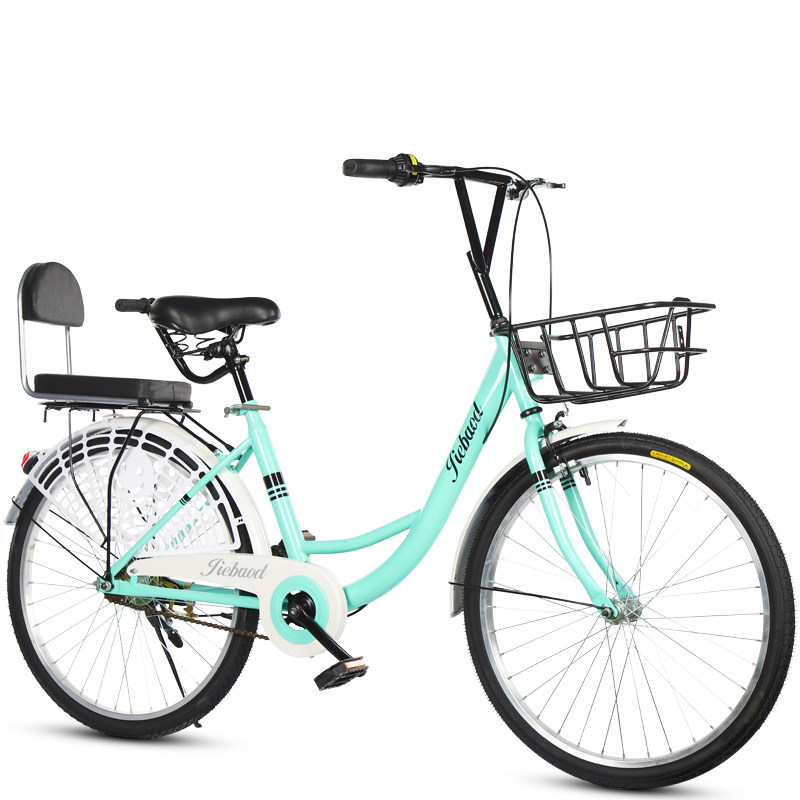 共享单车成人男女22/24寸ofo小黄车同款自行车超轻学生实心胎膜拜