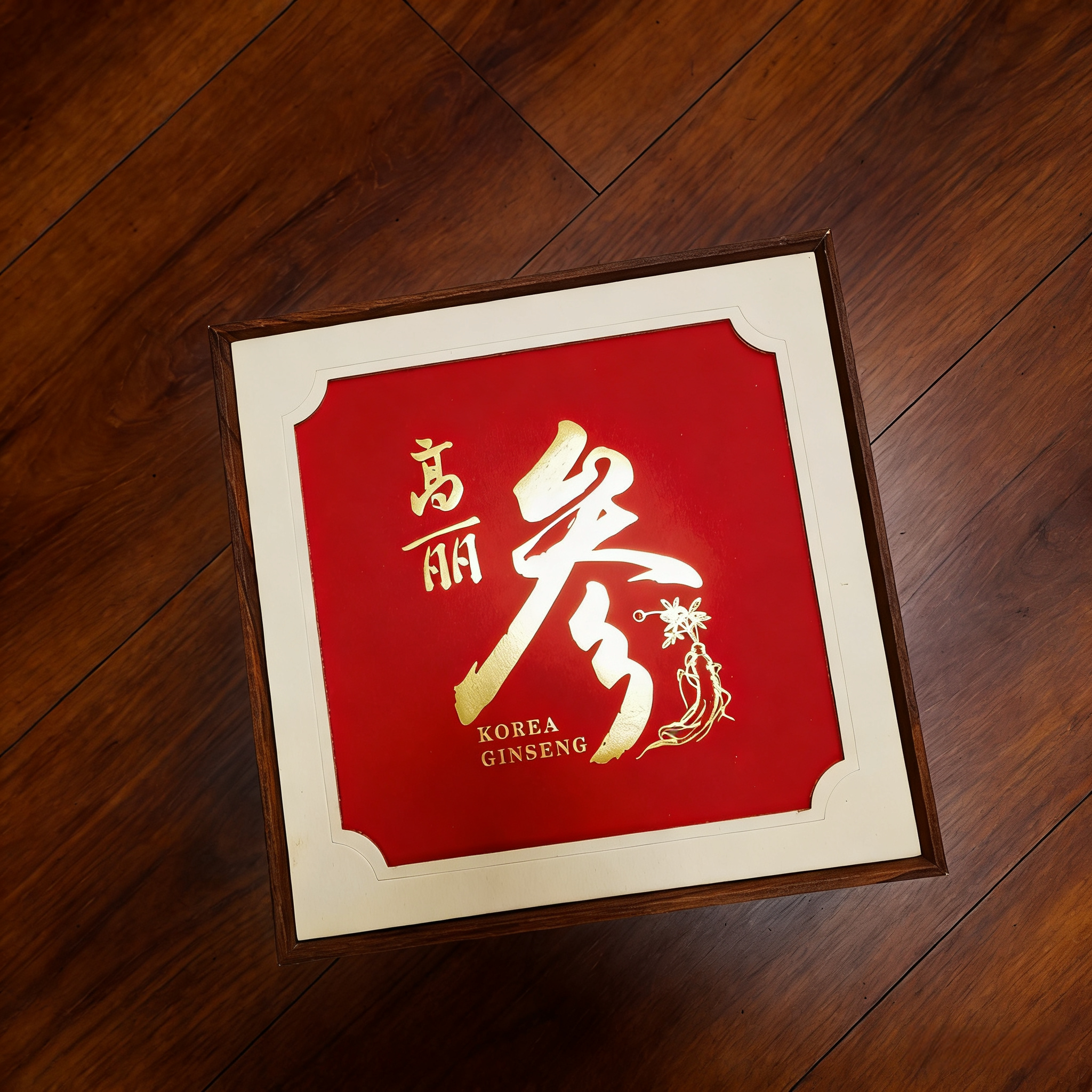 无异味国风高丽参礼品包装空盒高档高丽参片礼盒空盒高丽参礼盒