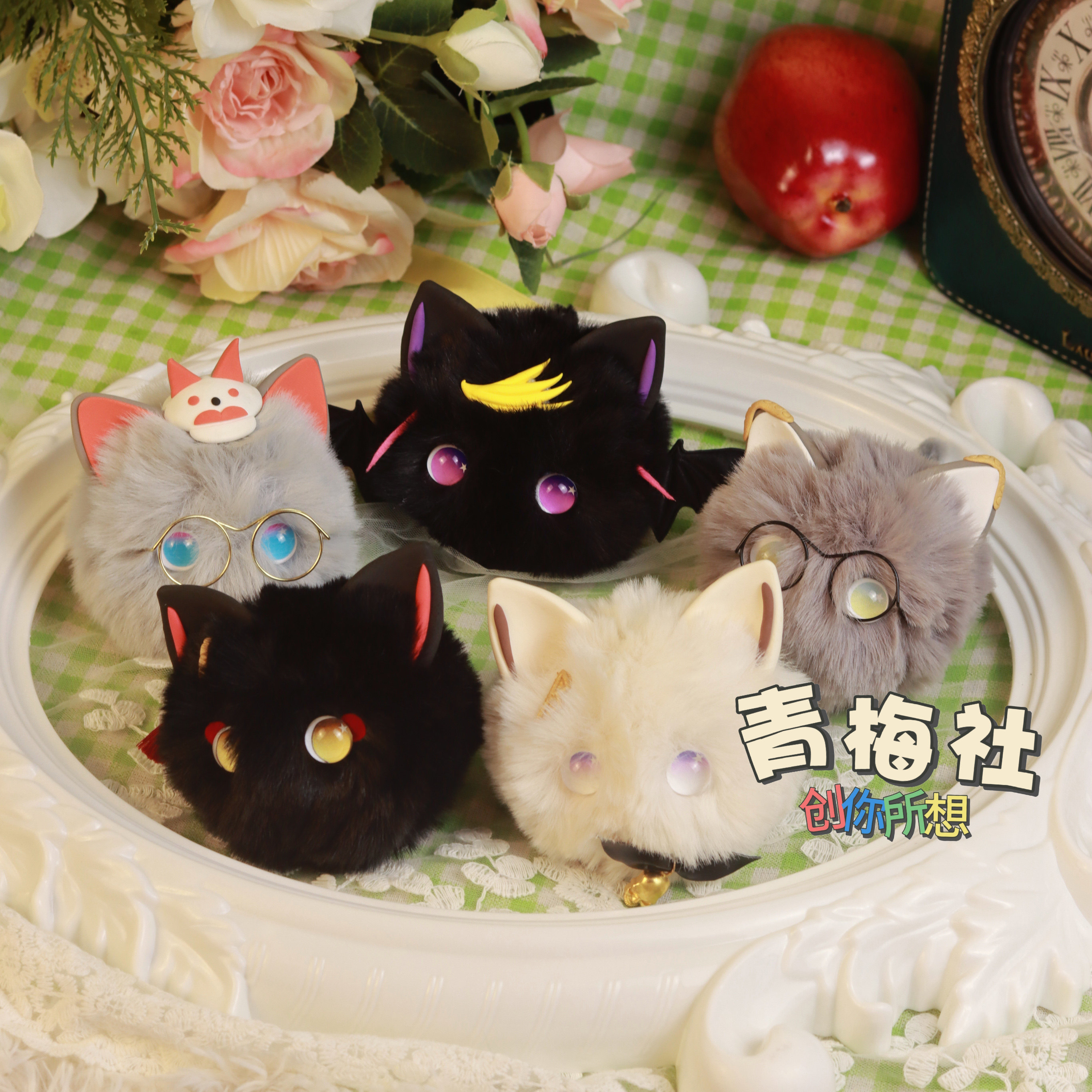 luxiem彩虹社衍生周边毛球玩偶
