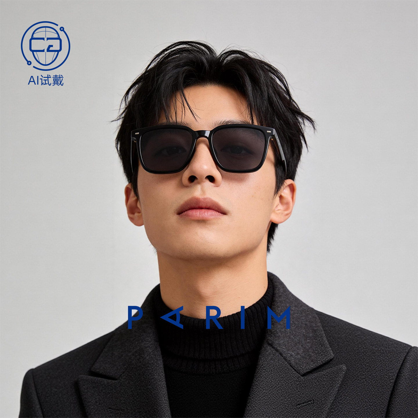 派丽蒙潮酷gm墨镜男士开车防紫外线偏光防晒强光太阳镜痞帅74018