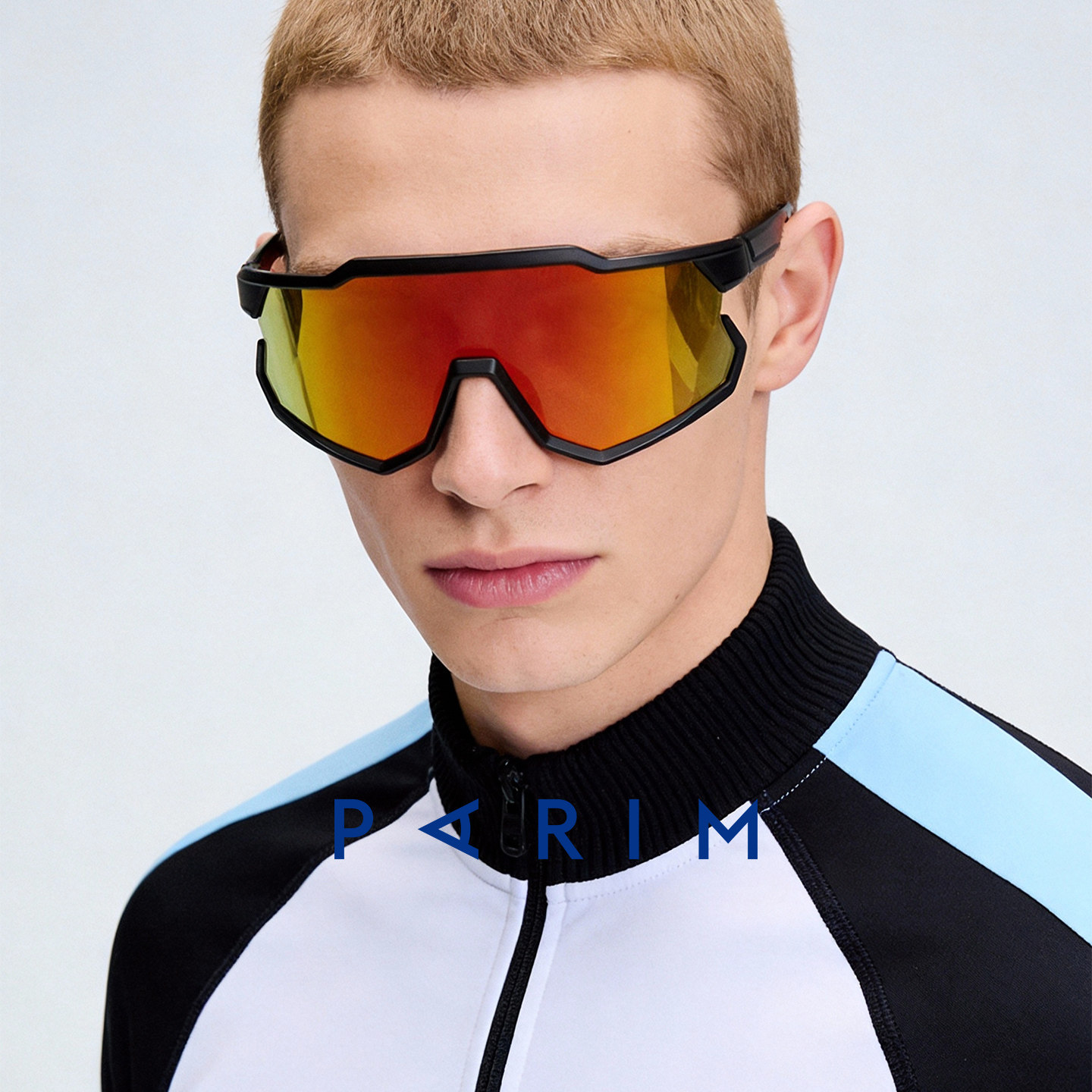 户外运动登山骑行防风沙眼镜男防滑抗冲击轻质墨镜女