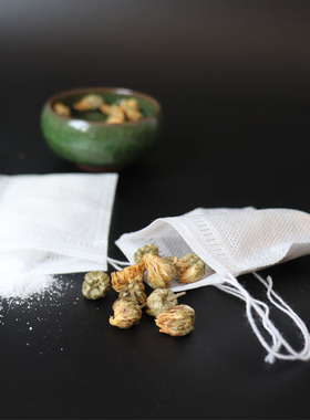 香包内袋香囊不漏粉卤包炖包粉末透气无纺布茶叶袋抽绳煮中药袋
