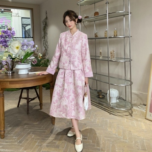 长袖女2026年春季女装女士精品套装学生校服工作制服