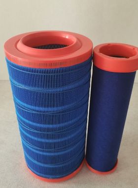 K1836适配玉柴新劲工d7327装载机压路机空滤滤芯空气滤芯YK1835U