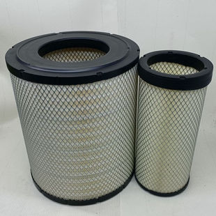 K3338PU空滤适配庆铃搅拌车泵车牵引车五十铃巨咖350/460空气滤芯