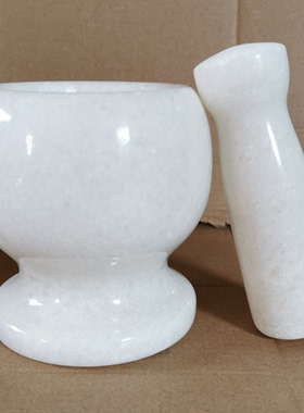 超值大号充蒜罐青石捣蒜器蒜泥器神器家用药材捣碎研磨器石臼石舀