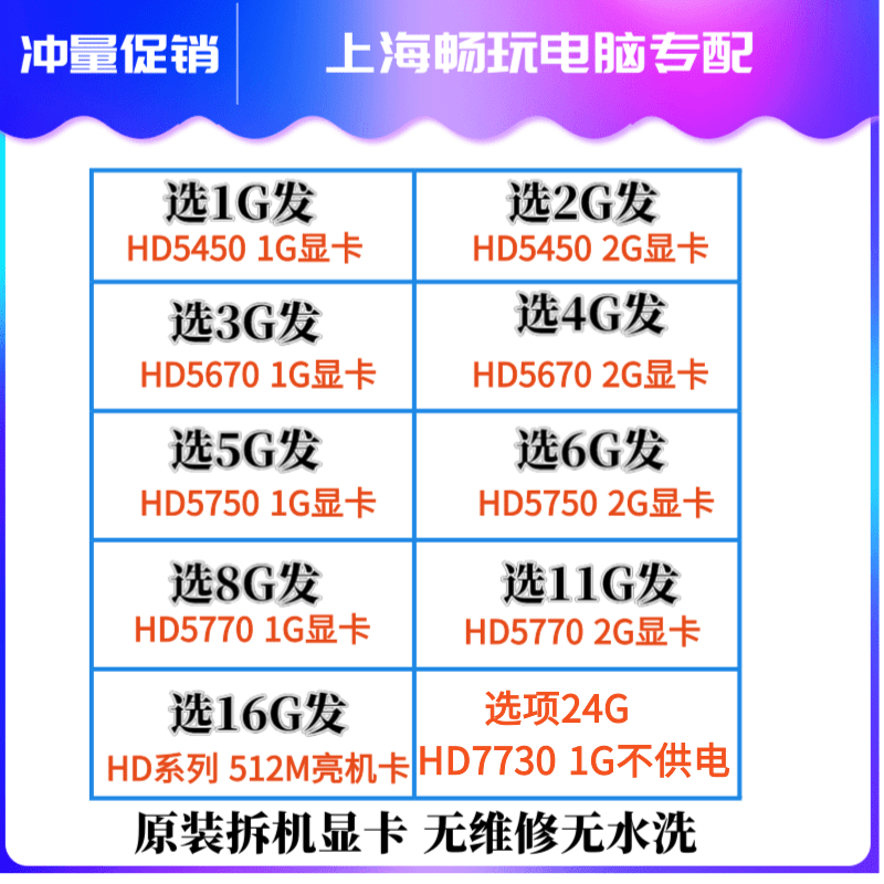 HD5450 HD5750 HD5670 HD5770 HD7730显卡  带VGA/DVI HDMI接口