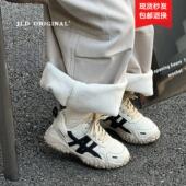 2026春秋季 新款 真皮女童老爹鞋 真皮男童运动鞋 防滑透气儿童阿甘鞋