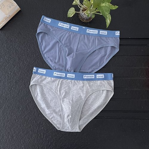 2条装男三裤中腰透气柔软舒适