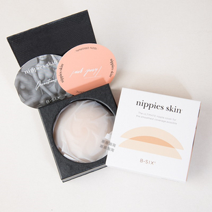 美国Bristols 6 bsix NippiesSkin无痕隐形粘性硅胶文胸胸贴乳贴