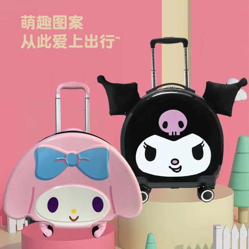 可坐骑拉杆箱万向轮卡通