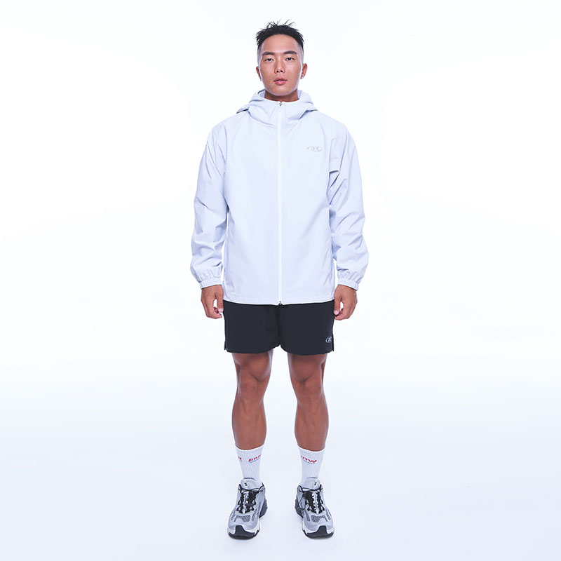 MURRAAER 秋冬季连帽外套男加厚新款潮流百搭工装夹克青年防风冲