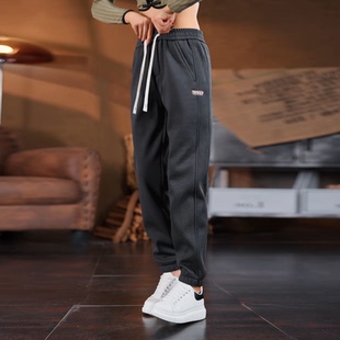 2026新款 春夏季 子女款 华夫格运动裤 显瘦宽松束脚裤 外穿时尚 休闲裤