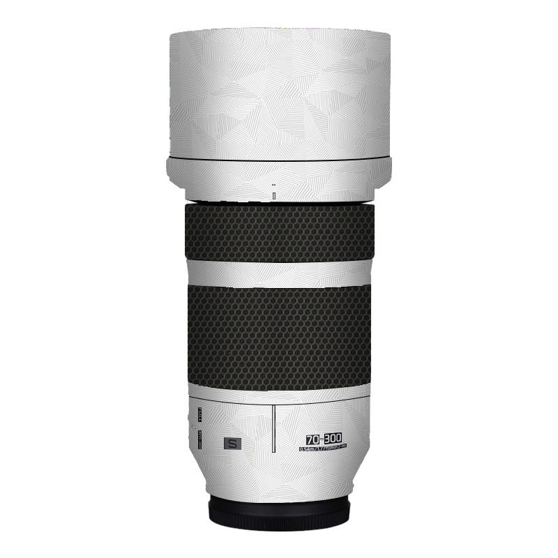 漫步驴适用于松下70-300f4.5-5.6镜头保护贴膜70300贴纸全包3m纸