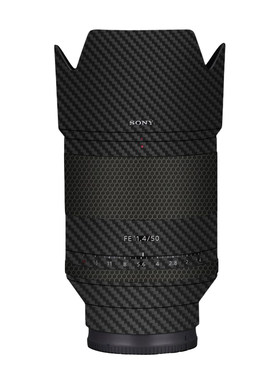 适用于索尼FE50 F1.4 ZA镜头保护贴膜50-1.4蔡司全包改色膜3M贴纸
