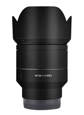 漫步驴适用于森养AF14mm F2.8全画幅索尼口无痕背胶改色贴纸包邮