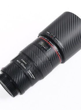 漫步驴适用于佳能新百微100mm F/2.8L镜头贴纸装饰贴膜保护纸包邮