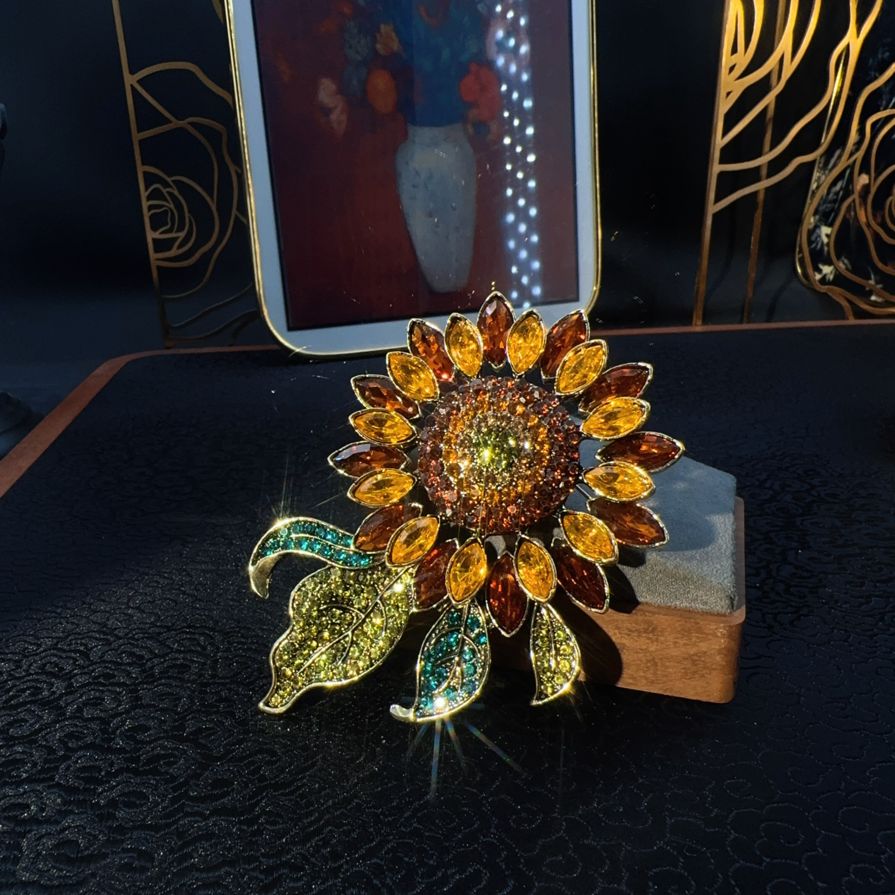 新款专场金色油画向日葵别针皇冠配饰B34,饰品/流行首饰/时尚饰品新,其他DIY饰品配件,淘宝优惠券,粉丝福利购,淘宝优惠卷