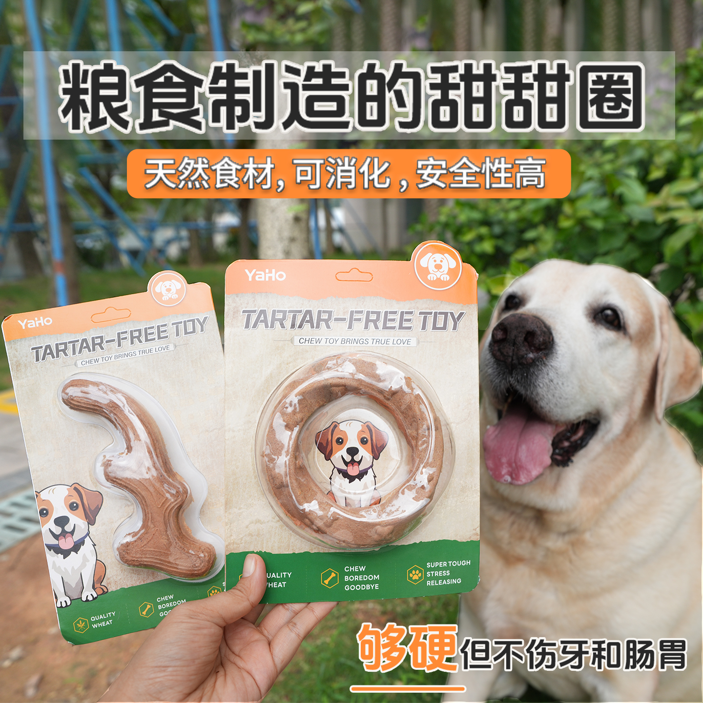 狗狗玩具耐咬宠物幼犬磨牙骨头棒拉布拉多金毛犬小中大型犬狗咬胶