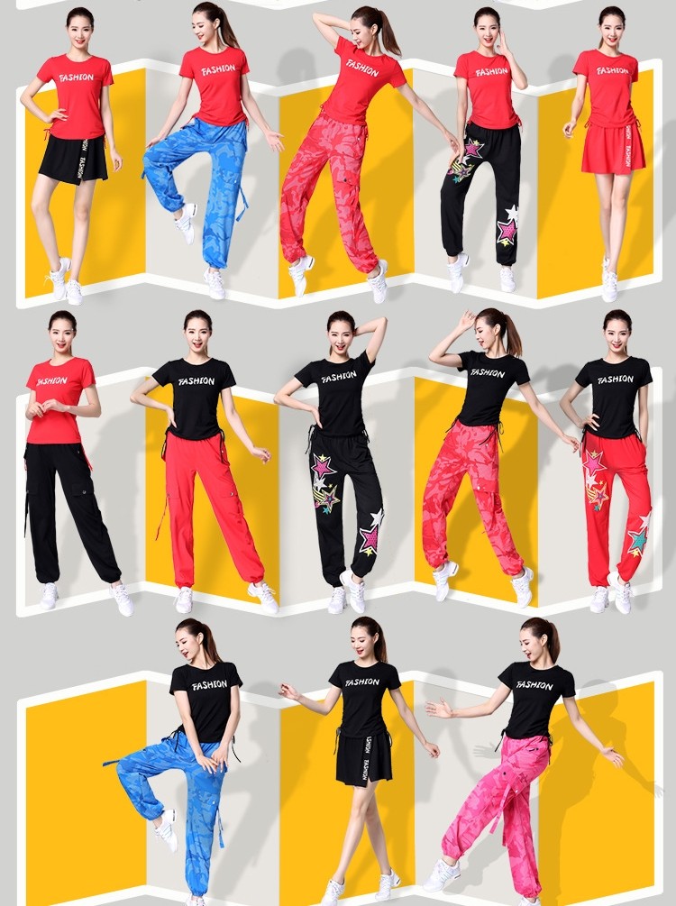 跳鬼步舞服装全新女套装2019新款广场舞运动宽松嘻哈成人舞蹈服潮在类目 女装/女士精品, 唐装/民族服装/舞台服装, 民族服装/舞台装中 - 来自Buy2taobao.com提供专业的淘宝代购服务