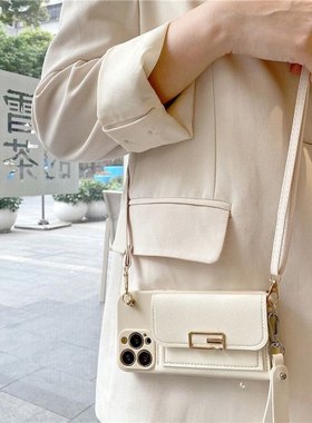 Realme适用V70 V60s手机壳GT Neo7x零钱卡包GT8 7pro背带Neo 7 6 5 SE真我10 11 12 13 14 Pro+手绳V11V50