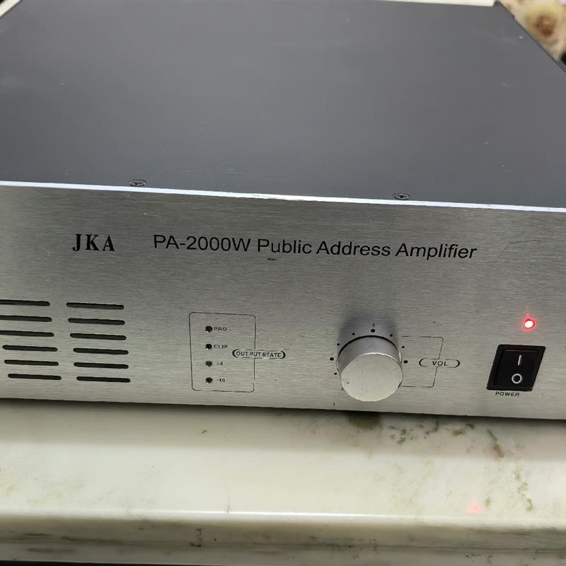 JKA  PA-2000W定压功放机音箱空放扩音器学校广播公议价