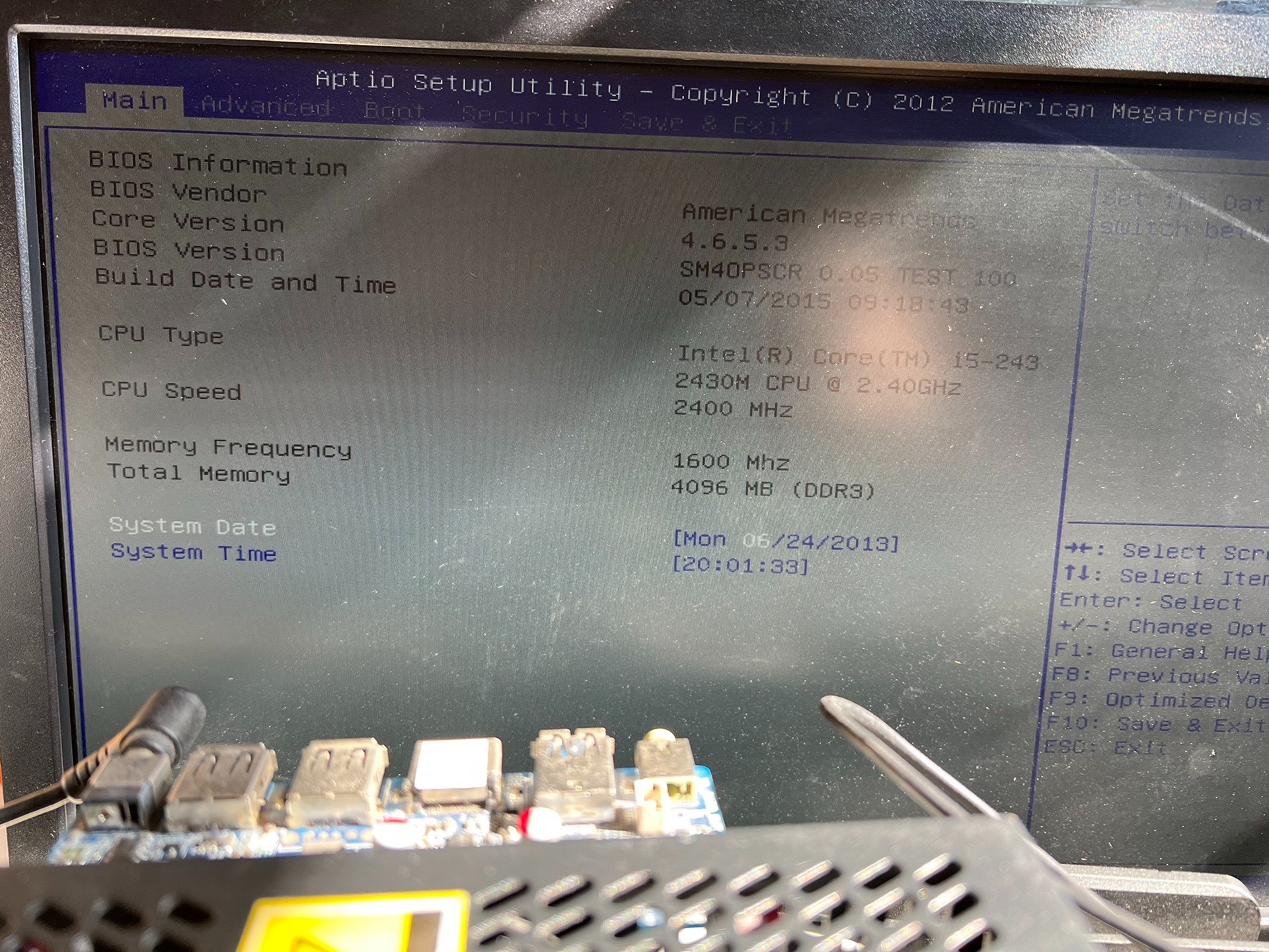 Ops小主机HM77的主板，i5 2430m（支持第三代笔记